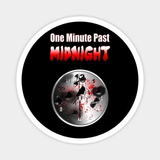 One Minute Past Midnight Doomsday Clock Magnet